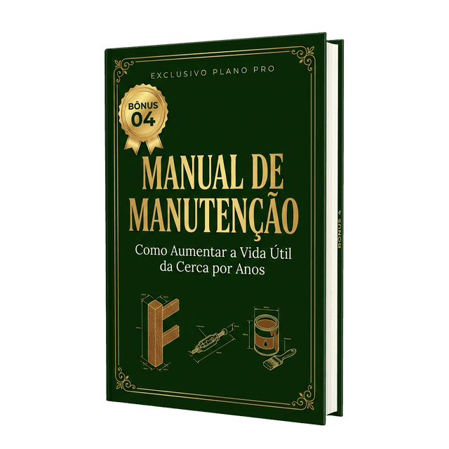 Mão segurando Manual de Manutenção
